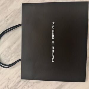 Porsche Design shopping paper Bag